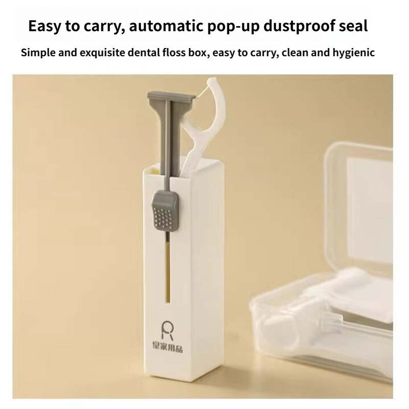 Travel Router Accessories - Портативный пластиковый диспенсер для зубной нити