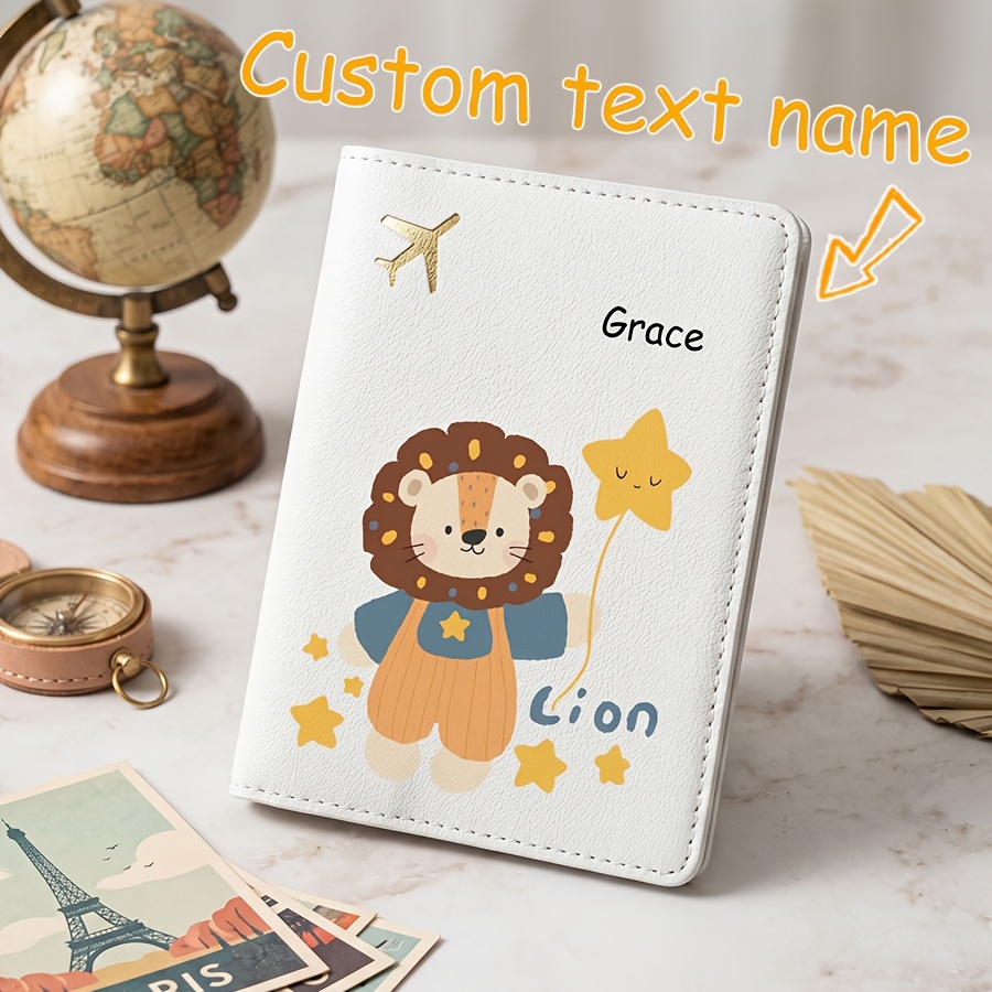 Travel Accessories Designer - 1. Персонализированный чехол для паспорта с