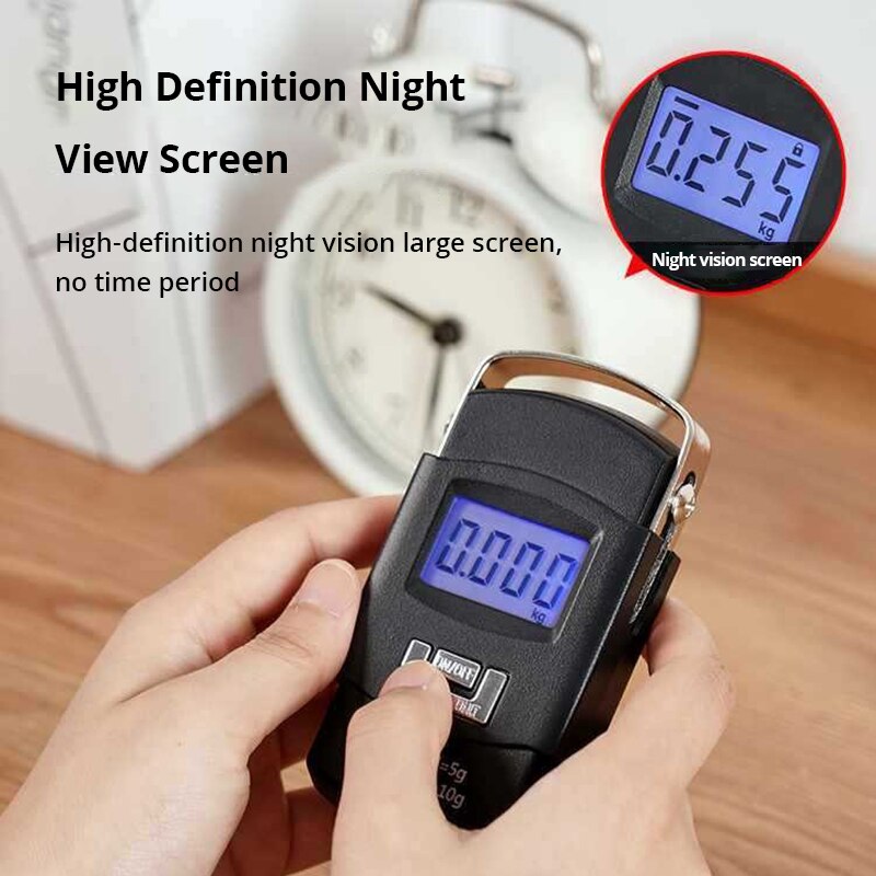 Портативные цифровые весы для  – обзор и цена Luggage Scale Hanging