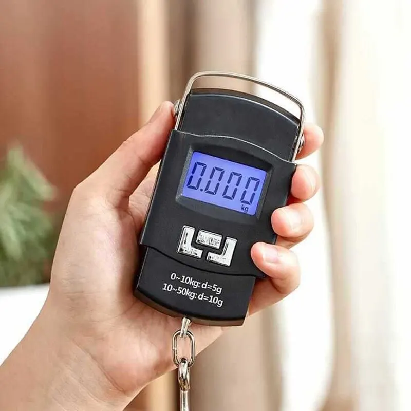 Портативные цифровые весы для  – обзор и цена Luggage Scale Hanging