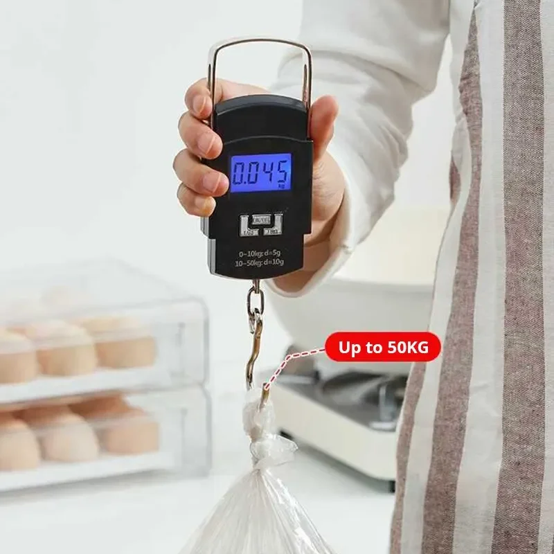 Портативные цифровые весы для  – обзор и цена Luggage Scale Hanging