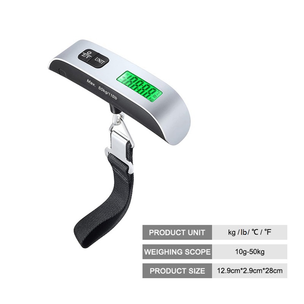 Цифровые подвесные весы ABRT-L – обзор и цена Luggage Scale Hanging