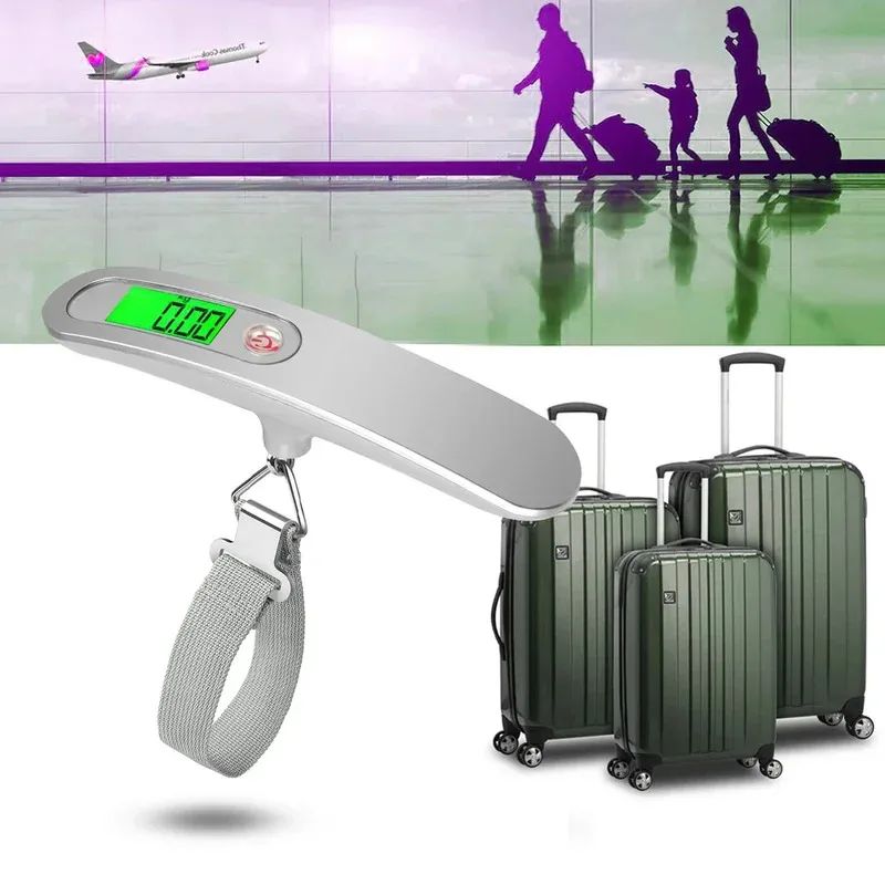 Рыбные весы 50 кг/110 фунтов п – обзор и цена Luggage Scale Hanging
