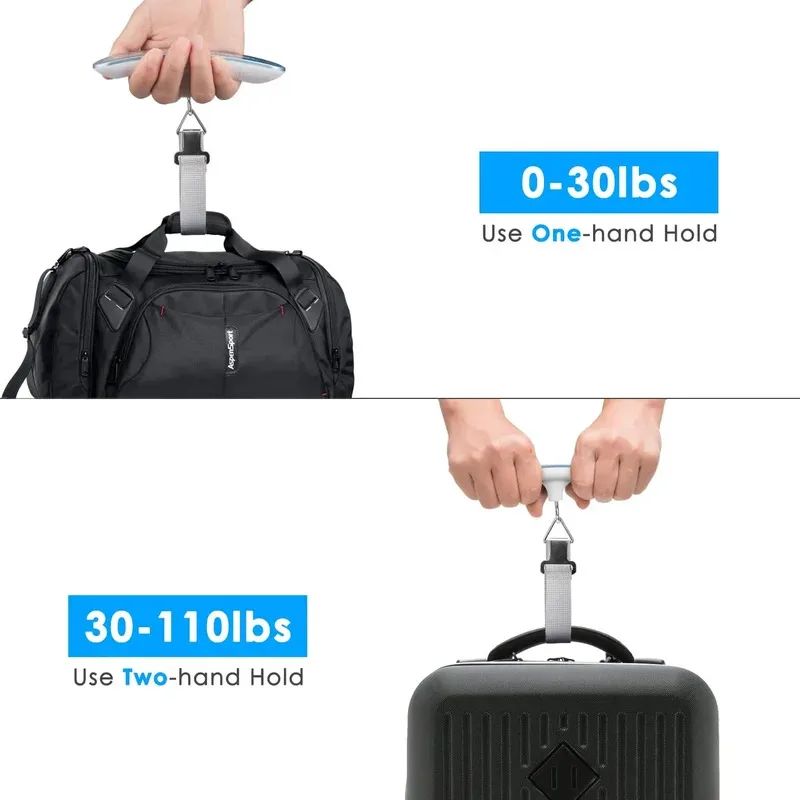 Рыбные весы 50 кг/110 фунтов п – обзор и цена Luggage Scale Hanging