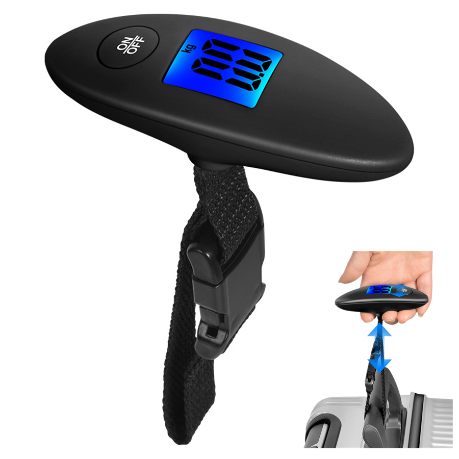 Портативные весы для багажа 40 – обзор и цена Luggage Scale Hanging