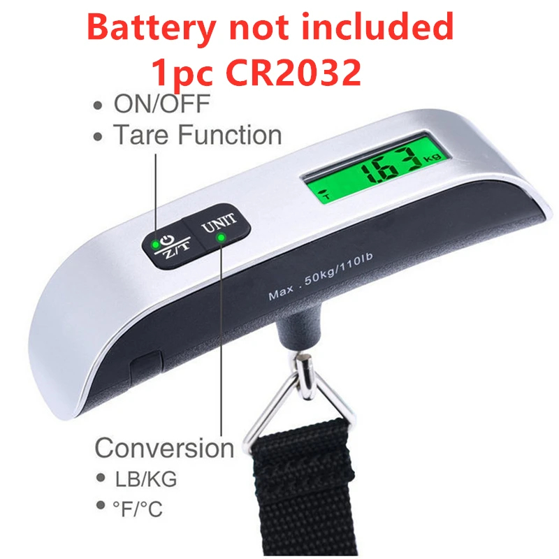 Портативные электронные весы 2 – обзор и цена Luggage Scale Hanging