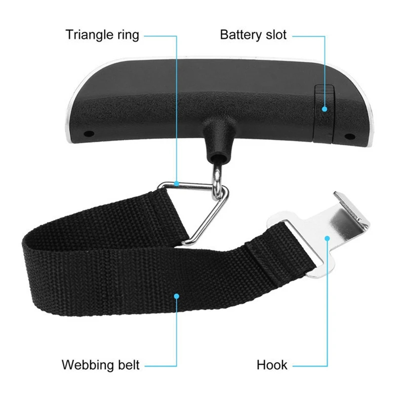 Портативные электронные весы 2 – обзор и цена Luggage Scale Hanging