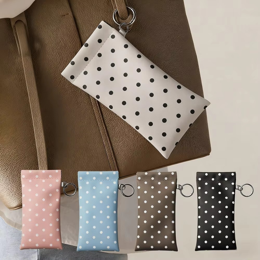 Чехол для очков в горошек с бр – обзор и цена Travel Accessories Pouch For Women