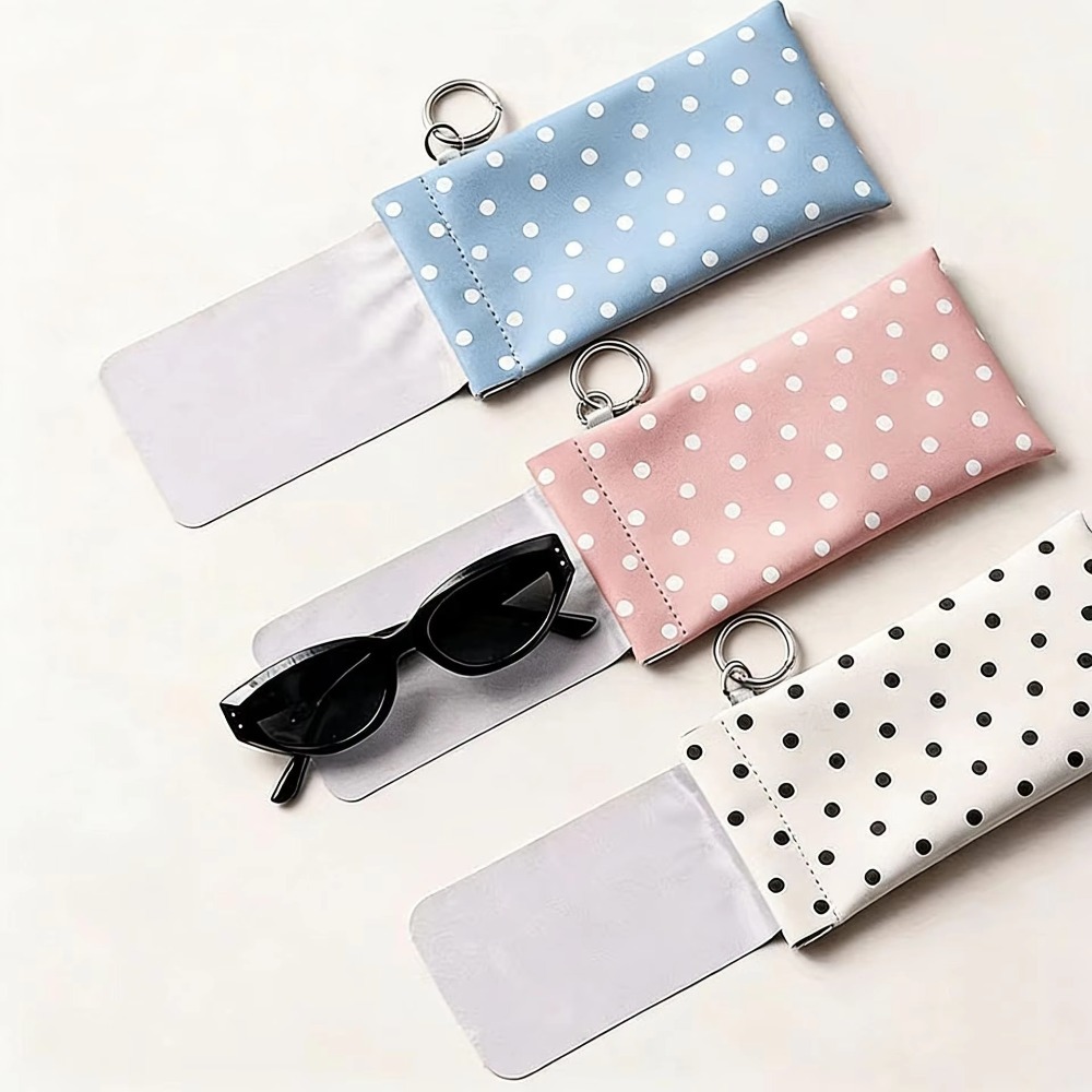 Чехол для очков в горошек с бр – обзор и цена Travel Accessories Pouch For Women